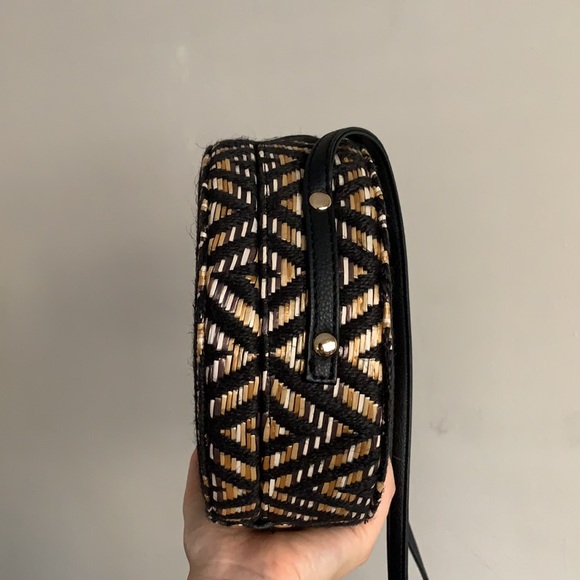 Lionel “Javanna” Rattan Circle Crossbody Bag - Picture 11 of 14